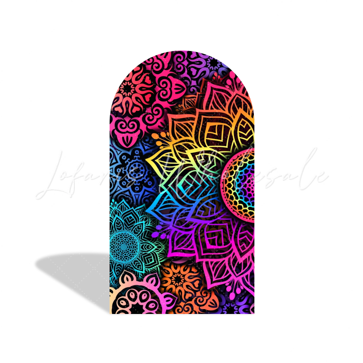 Toile de fond pour arche fond Mandala