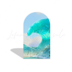 Toile de fond pour arche fête anniversaire Vaiana