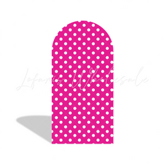 Toile de fond pour arche fête anniversaire Barbie rose