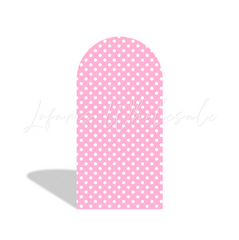 Toile de fond pour arche fond fête anniversaire Minnie rose