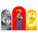 Housse pour arche thème Pokémon pour fête anniversaire