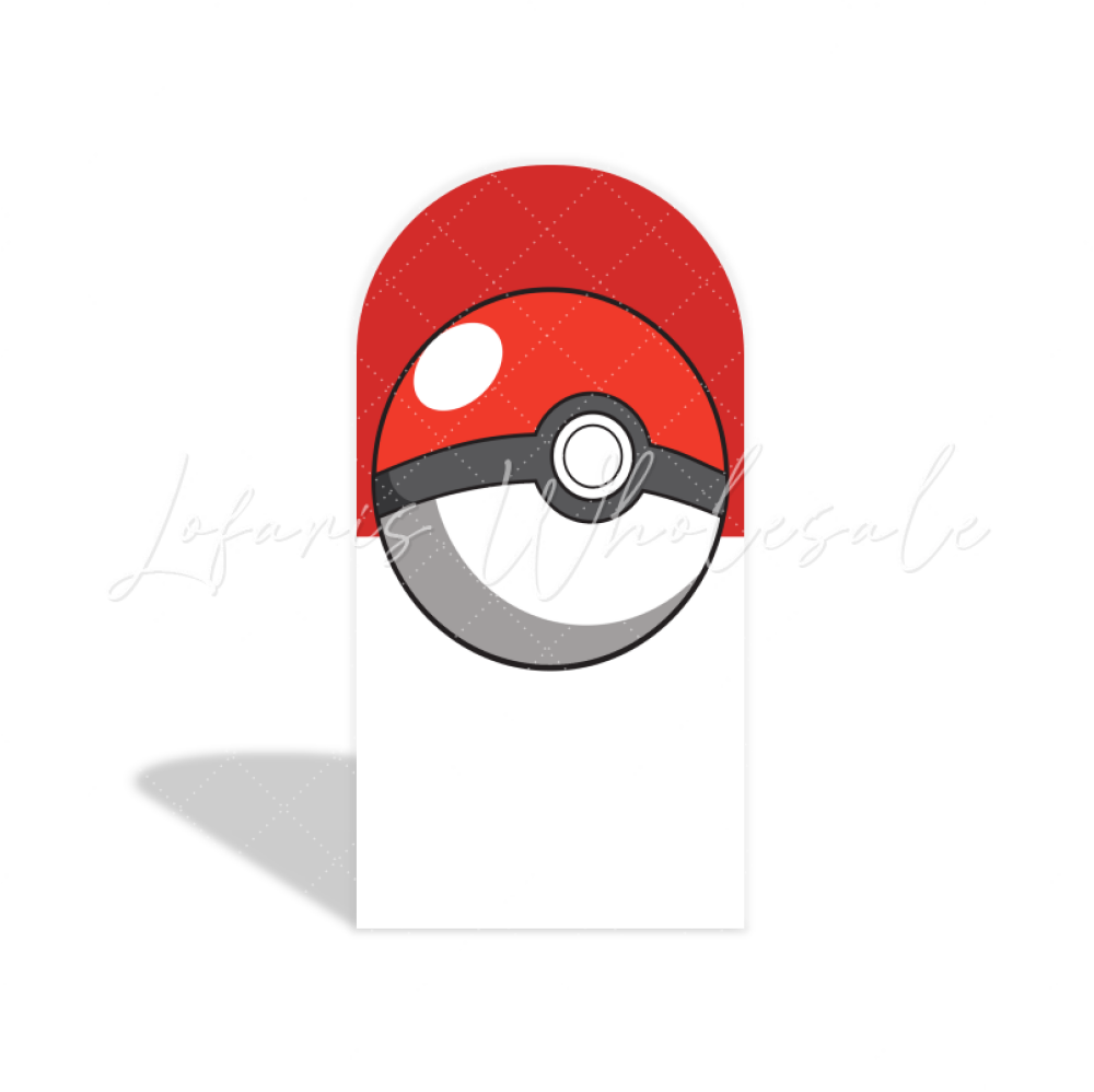 Toile de fond pour arche fête anniversaire Pokémon
