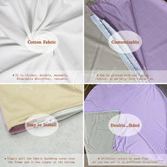 Kit toile de fond pour arche fête anniversaire thème château et princesse