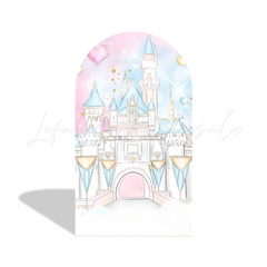 Couverture pour arche fond fête anniversaire Princesse