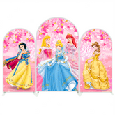 Toile de fond pour arche Joyeux Anniversaire Princesse