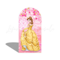 Toile de fond pour arche Joyeux Anniversaire Princesse