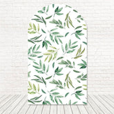 Toile de fond pour arche feuilles safari ambiance tropicale pour ensemble fête extérieur