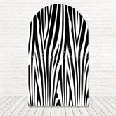 Toile de fond pour arche motif zèbre safari audacieux pour jour fun jungle