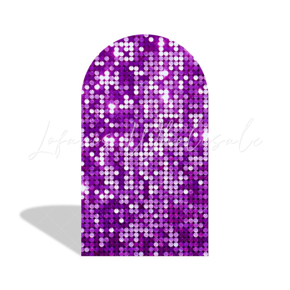 Toile de fond pour arche fête anniversaire Baby Shower paillettes scintillantes