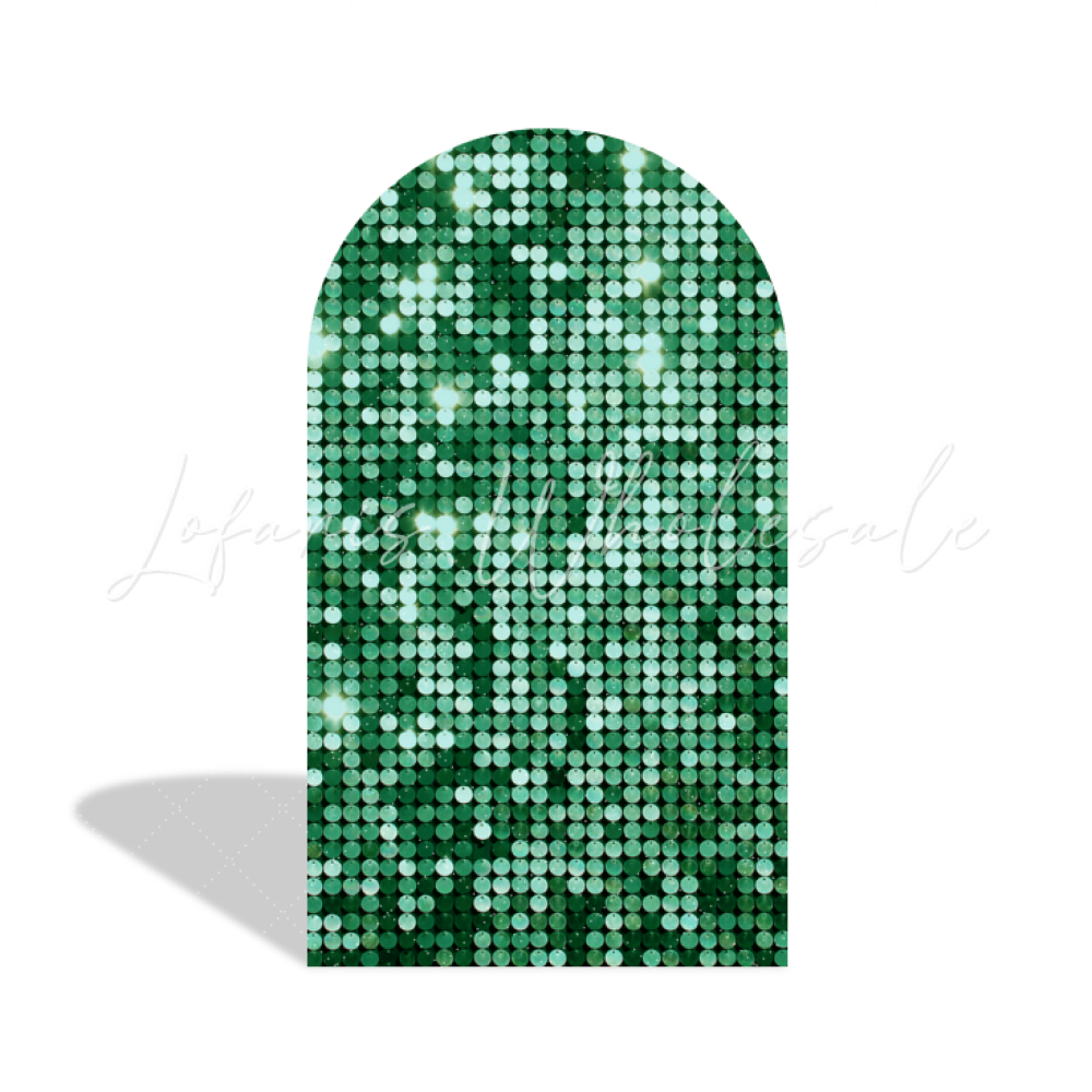 Toile de fond pour arche fête anniversaire Baby Shower paillettes scintillantes