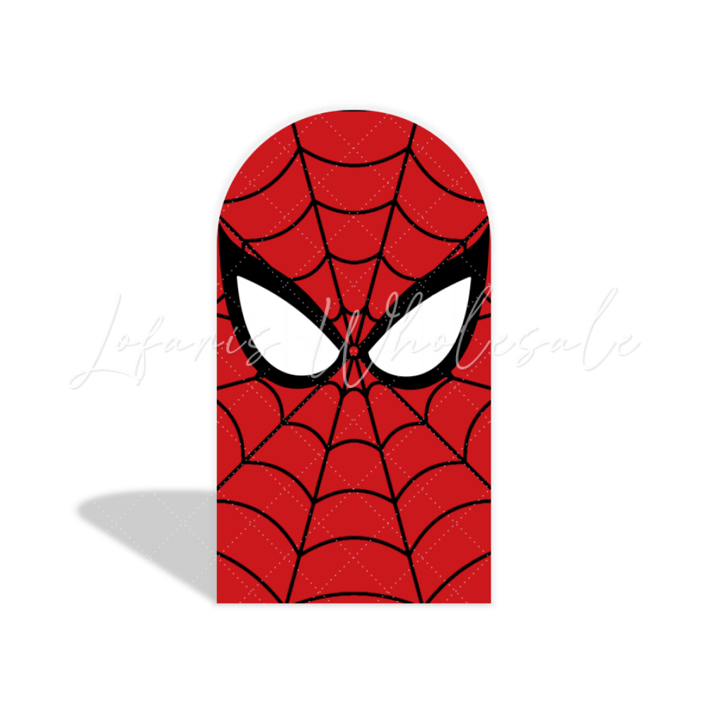 Toile de fond pour arche fête anniversaire Spider-Man