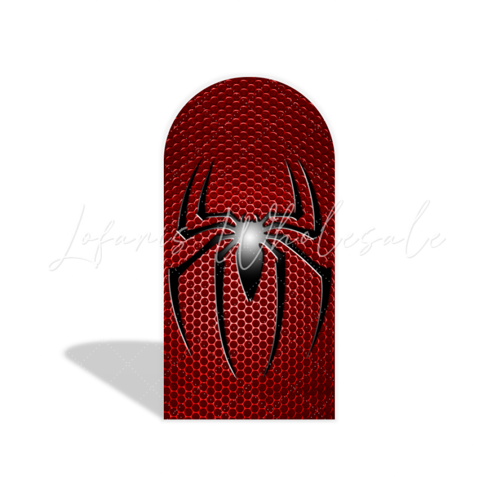 Toile de fond pour arche fête anniversaire Spider-Man