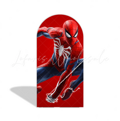 Toile de fond pour arche fête anniversaire thème super-héros Spider-Man