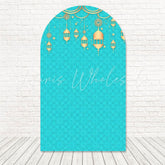 Toile de fond pour arche rêve arabe Jasmine sarcelle pour événement princesse