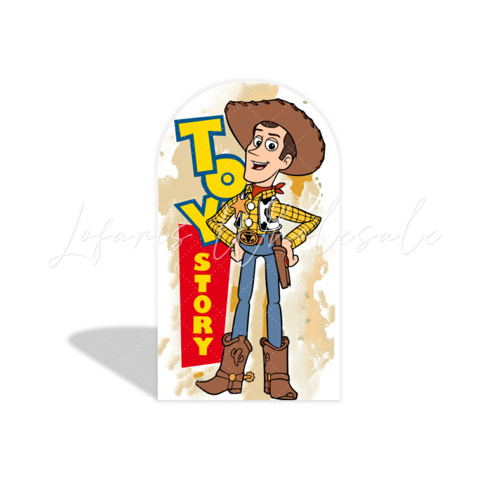 Housse pour arche thème Toy Story pour fête anniversaire