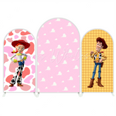 Toile de fond pour arche Joyeux Anniversaire thème Toy Story