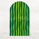 Toile de fond pour arche motif pastèque fruit frais pour fête été