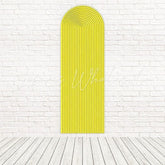 Toile de fond pour arche latte jaune pour thèmes célébration lumineux et joyeux