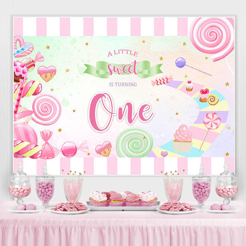 Un petit bonbon tourne le 1er fond de joyeux anniversaire Un petit bonbon tourne le 1er fond de joyeux anniversaire