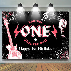 Un autre mord la toile de fond d'anniversaire Dust Rock