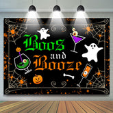 Boos Et Boozp Noir Effrayant Content Halloween Toile de aime