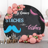 Cercle Stachers ou Tashes toile de fond de fête de douche de bébé