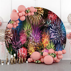 Fond De Cercle De Vacances De Célébration De Carnaval Coloré