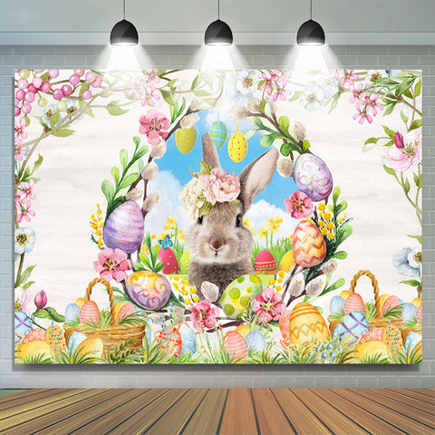 Toile de fond joyeux anniversaire fleur et kangourou pour fille Toile de fond joyeux anniversaire fleur et kangourou pour fille