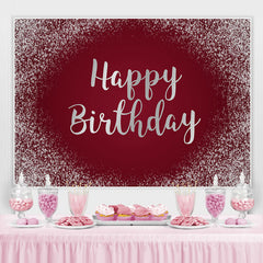 Glitter Silver Dots Filles Princesse Anniversaire Toile de Fond