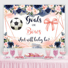 Buts et arcs Lofaris Toile de fond florale mignonne pour baby shower