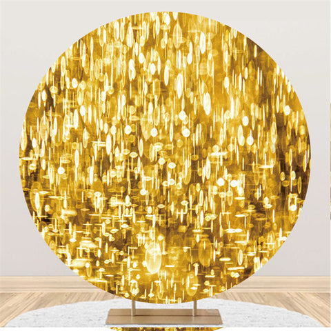 Or Bokeh Glitter Round Joyeux Anniversaire Toile de Fond Or Bokeh Glitter Round Joyeux Anniversaire Toile de Fond