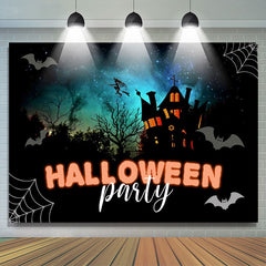 Thème de la nuit d'Halloween Soirée de bienvenue Toile de fond Nuit