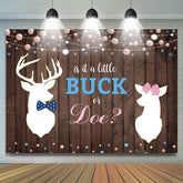 Il ou elle planche de fond de séance photo pour baby shower