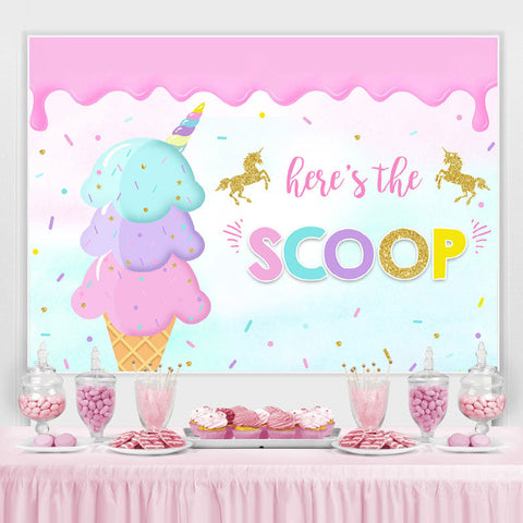 Voici la toile de fond Sweet Birthday Scoop Ice Cream Balls Voici la toile de fond Sweet Birthday Scoop Ice Cream Balls
