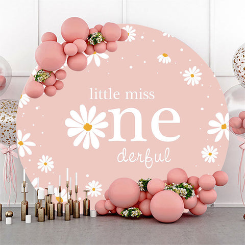 Little Miss Rose Floral 1er Anniversaire Toile de Fond Little Miss Rose Floral 1er Anniversaire Toile de Fond