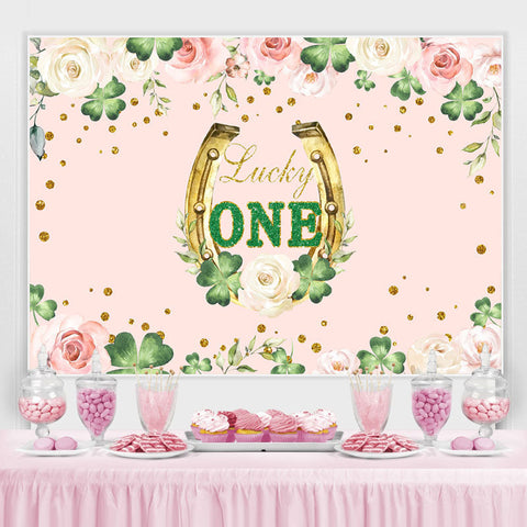 Chanceux une fleur rose joyeux anniversaire toile de fond pour fille Chanceux une fleur rose joyeux anniversaire toile de fond pour fille