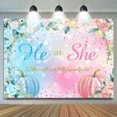 Notre toile de fond de douche de bébé petite citrouille pour la fête