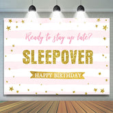 Toile de fond de soirée à rayures roses et blanches