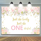 Fleur rose belle sa toile de fond d'anniversaire Onederful