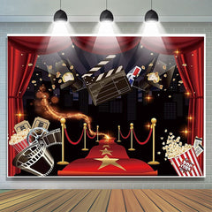 Première toile de fond de fête de célébrité de tapis rouge de chapiteau