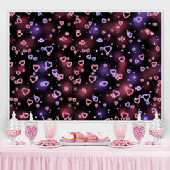 Fond de tache de lumi¨¨re noire rose coeur simple pour la f¨ote