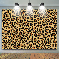 Toile de fond simple joyeux anniversaire Leopattern pour femme