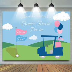 Swing On By For Some Fun Gender Reveal Partee Toile de fond