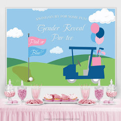Swing On By For Some Fun Gender Reveal Partee Toile de fond