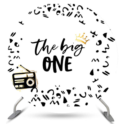 The Big One Black Radio 1er Anniversaire Toile de Fond Ronde The Big One Black Radio 1er Anniversaire Toile de Fond Ronde