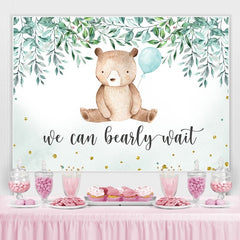 Nous pouvons attendre de nounours baby shower