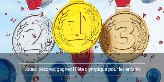 Jouez, décorez, gagnez ! Fête olympique pour les enfants