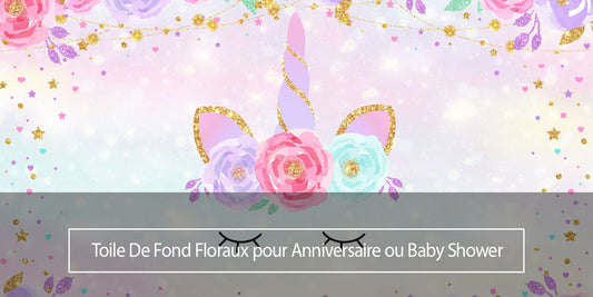 Un thème floral pour votre baby shower