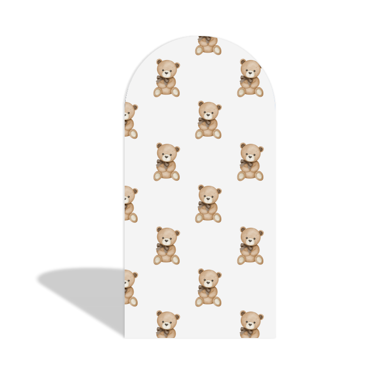 Toile de fond pour arche ours en peluche C'est un garçon pour fête anniversaire