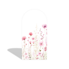 Toile de fond pour arche Joyeux Anniversaire fleur